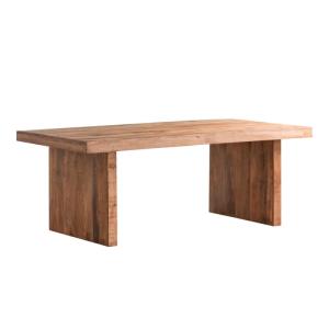 Masívny jedálenský stôl Country z mangového dreva, lakovaný, hnedý – 200×100 cm