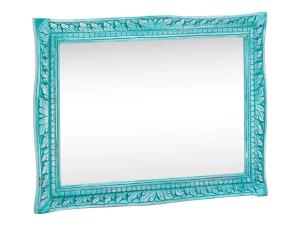 Zrcadlo Santa Cruz modré 80x60