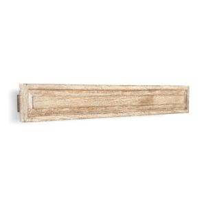 Masívny držiak na uteráky Patina z mangového dreva, lakovaný, prírodný – 85 cm
