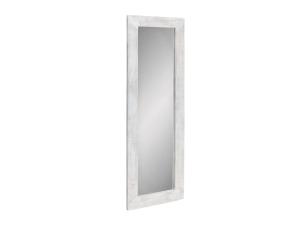 Masívne zrkadlo Mackay z mangového dreva, lakované, biele – 50×150 cm