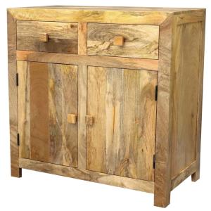 Drevená komoda z masívu mango 90x90x45