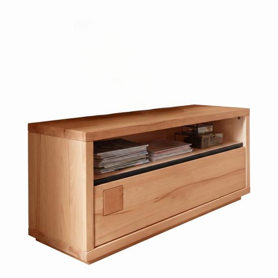 TV stolek masiv buk 120 cm Treviso II jádrový