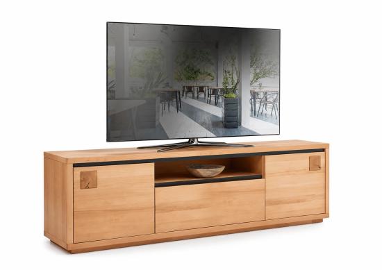 TV stolek z masivu 170 cm Treviso II jádrový buk