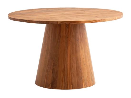 Jídelní kulatý stůl Osvaro 120 cm akácie