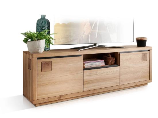 TV stolek masiv dub 170 cm Treviso divoký
