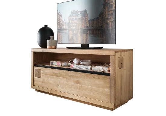 TV stolek masiv 120 cm Treviso divoký dub