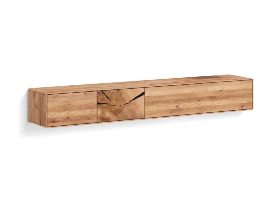 Stolek pod TV z masivu 220 cm Lurano divoký
