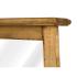 Masivní koupelnové zrcadlo Rangún z recyklované borovice, lakované, hnědé – 70×12×77 cm