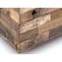Masivní konferenční stolek Kavali z recyklovaného starého dřeva, nezpracovaný, hnědý – 150×75×40 cm