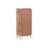 Masivní komoda Highboard Wildwood z palisandru, lakovaná, hnědá – 70×40×155 cm