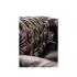 Třímístná pohovka Chesterfield z pravé kůže, hnědá – 200×90×72 cm