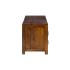 Masivní TV stolek Palison dark z palisandru, lakovaný, hnědý – 150×42×50 cm