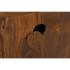 Masivní TV stolek Palison dark z palisandru, lakovaný, hnědý – 150×42×50 cm