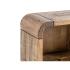 Masivní koupelnové zrcadlo Dingle II z recyklované borovice, lakované, přírodní – 130×60 cm