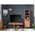 Masivní TV stolek Sydney z akácie, lakovaný, hnědý – 137×45×55 cm