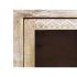 Masivní nástěnná skříňka Bitna z mangového dřeva, lakovaná, přírodní barva – 43×25×60 cm