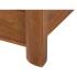 Masivní konferenční stolek Merlin III z palisandru, lakovaný, hnědý – 95×95×45 cm