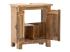 Masivní koupelnová skříňka Santa Cruz z dřeva mango, přírodní – 80×40×80 cm