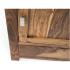 Masivní koupelnová skříňka Lagos z palisandru, lakovaná, hnědá – 60×32×80 cm