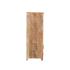 Masivní komoda Highboard Pune z mangového dřeva, lakovaná, přírodní barva – 80×43×110 cm
