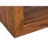 Masivní TV stolek Cube I z palisandru, lakovaný, hnědý – 150×38×45 cm