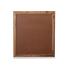 Masivní koupelnové zrcadlo Burnham z recyklované borovice a MDF, lakované, bílé – 70×80 cm