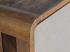 Masivní koupelnová skříňka Dingle z recyklované borovice a MDF, lakovaná, přírodní / šedá – 40×25×110 cm