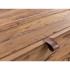 Masivní TV stolek z recyklovaného starého dřeva, hnědý – 180×45×45 cm
