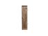 Masivní koupelnová skříňka Dingle z recyklované borovice a MDF, lakovaná, přírodní / šedá – 40×25×110 cm