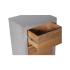Masivní koupelnová skříňka pod umyvadlo Burnham z recyklované borovice a MDF, lakovaná, šedá