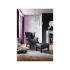 Masivní taburet Chesterfield Kingsfield z pravé kůže, černý – 61×46×43 cm
