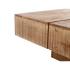Masivní konferenční stolek Amberley z mangového dřeva, lakovaný, přírodní – 80×80 cm