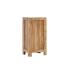 Masivní koupelnová spodní skříňka Katha z akácie, lakovaná, hnědá – 42×30×80 cm