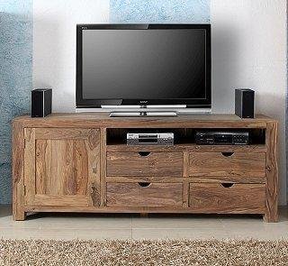 Masivní TV stolek 180x45x70