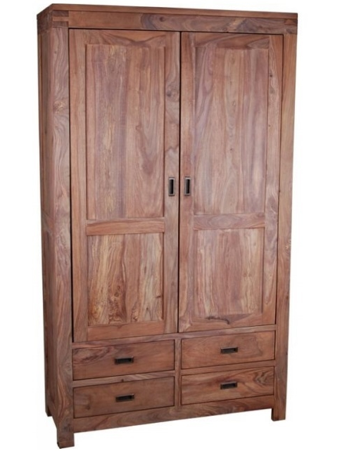 Masivní skříň 120x45x190