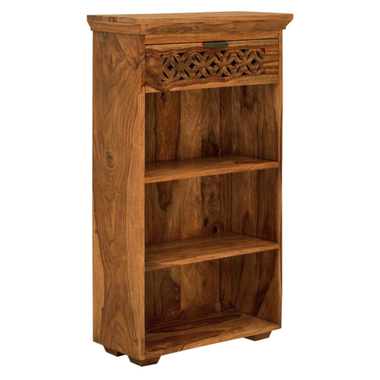 Masivní knihovna 55x110x45