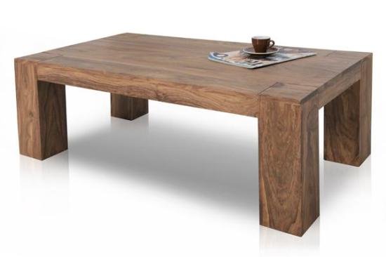 Masivní konferenční stolek 100x100x45
