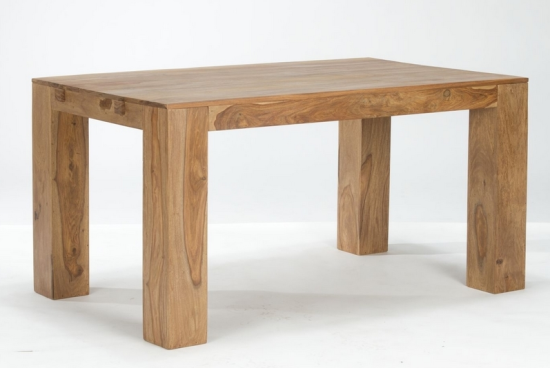 Masivní jídelní stůl 160x90x76