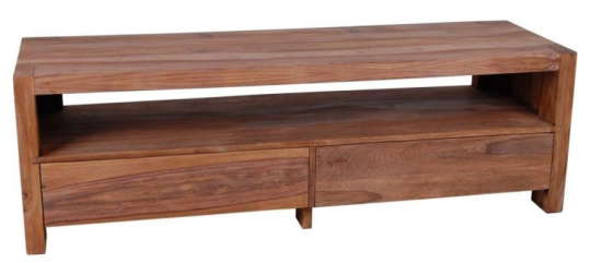 Masivní TV stolek 158x50x50