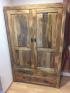 Masivní skříň 120x45x190